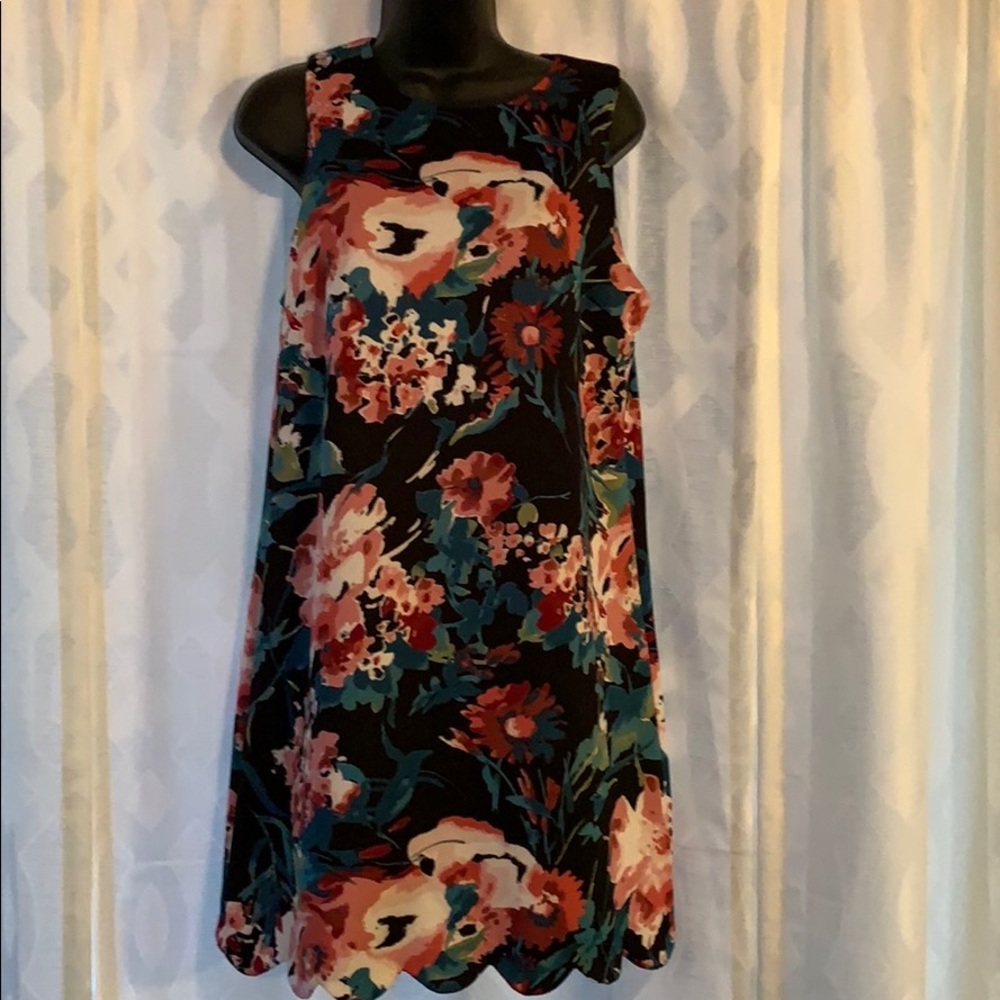 Black floral dress 💐